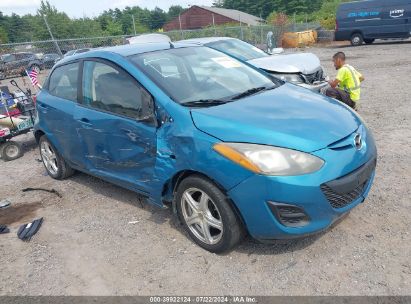 2012 MAZDA MAZDA2 SPORT Blue  Gasoline JM1DE1KY4C0132971 photo #1