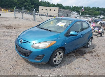 2012 MAZDA MAZDA2 SPORT Blue  Gasoline JM1DE1KY4C0132971 photo #3