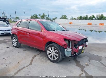 2014 MITSUBISHI OUTLANDER SPORT ES Red  Gasoline 4A4AP3AU2EE021941 photo #1