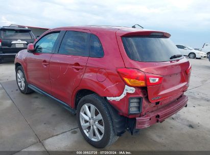 2014 MITSUBISHI OUTLANDER SPORT ES Red  Gasoline 4A4AP3AU2EE021941 photo #4