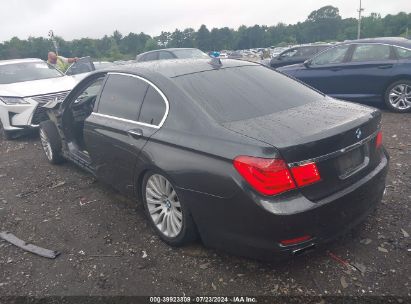 2012 BMW 750LI XDRIVE Gray  Gasoline WBAKC8C57CC434700 photo #4