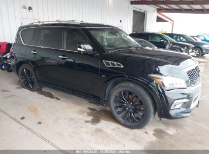 2015 INFINITI QX80 Black  Gasoline JN8AZ2NF1F9572769 photo #1