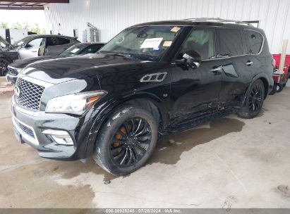 2015 INFINITI QX80 Black  Gasoline JN8AZ2NF1F9572769 photo #3