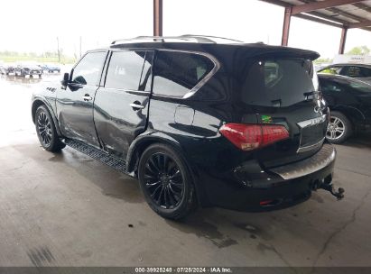 2015 INFINITI QX80 Black  Gasoline JN8AZ2NF1F9572769 photo #4