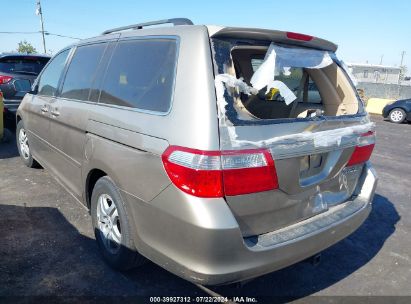 2005 HONDA ODYSSEY EX-L Gold  Gasoline 5FNRL38765B091124 photo #4