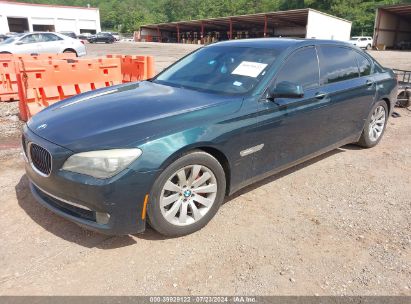 2009 BMW 750LI Green  Gasoline WBAKB83579CY60964 photo #3