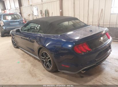 2020 FORD MUSTANG ECOBOOST PREMIUM Blue  Other 1HFSC1429EA020773 photo #4