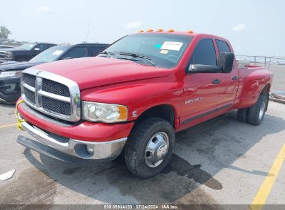 2003 DODGE RAM 3500 SLT/LARAMIE/ST Red  Diesel 3D7MU48C13G736866 photo #3