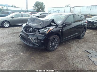 2019 ACURA RDX A-SPEC PACKAGE Black  Gasoline 5J8TC2H69KL004611 photo #3