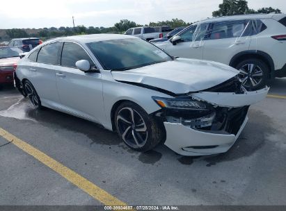 2020 HONDA ACCORD SPORT 2.0T White  Gasoline 1HGCV2F33LA003129 photo #1