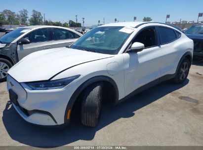 2021 FORD MUSTANG MACH-E SELECT White  Electric 3FMTK1RM0MMA42346 photo #3