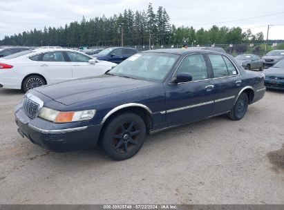 2000 MERCURY GRAND MARQUIS LS Blue  Gasoline 2MEFM75W2YX680841 photo #3