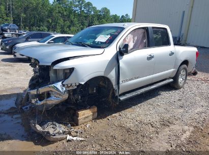 2018 NISSAN TITAN SV Gray  Gasoline 1N6AA1E59JN504947 photo #3