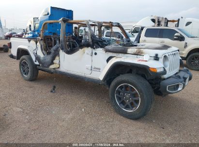 2023 JEEP GLADIATOR OVERLAND 4X4 White  Gasoline 1C6HJTFG6PL552110 photo #1