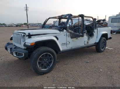 2023 JEEP GLADIATOR OVERLAND 4X4 White  Gasoline 1C6HJTFG6PL552110 photo #3