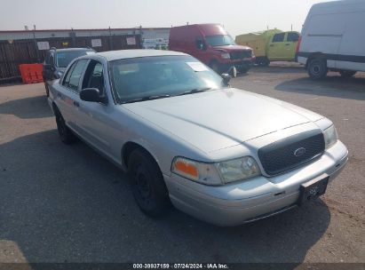 2003 FORD CROWN VICTORIA POLICE Silver  Gasoline 2FAFP71W23X169093 photo #1