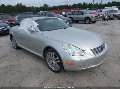 2004 LEXUS SC 430 Silver  Gasoline JTHFN48Y840049271 photo #1