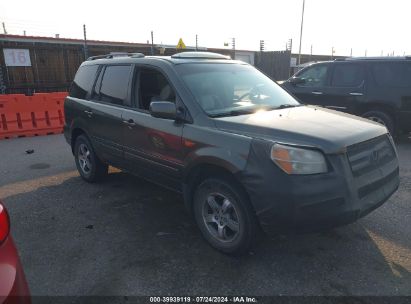 2006 HONDA PILOT EX-L Green  Gasoline 5FNYF28586B026725 photo #1