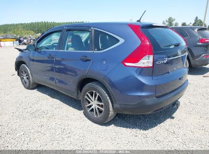 2014 HONDA CR-V LX Blue  Gasoline 2HKRM4H33EH694341 photo #4