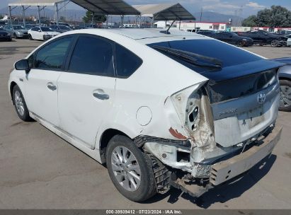 2013 TOYOTA PRIUS PLUG-IN White  Hybrid JTDKN3DP2D3038417 photo #4