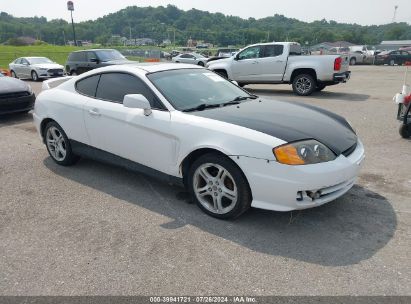 2004 HYUNDAI TIBURON GT V6/GT V6 SPECIAL EDITION White  Gasoline KMHHN65F84U133846 photo #1