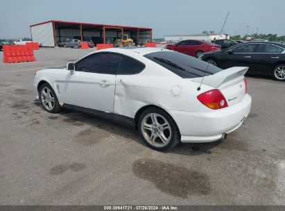 2004 HYUNDAI TIBURON GT V6/GT V6 SPECIAL EDITION White  Gasoline KMHHN65F84U133846 photo #4