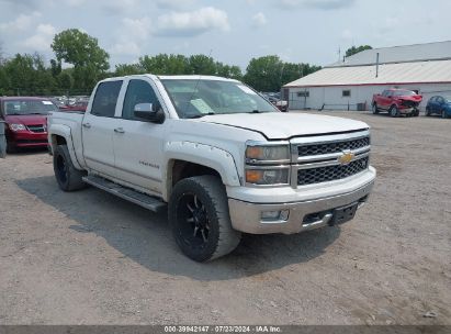 2014 CHEVROLET SILVERADO 1500 1LZ White  Gasoline 3GCUKSEC3EG134787 photo #1