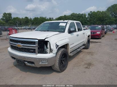 2014 CHEVROLET SILVERADO 1500 1LZ White  Gasoline 3GCUKSEC3EG134787 photo #3