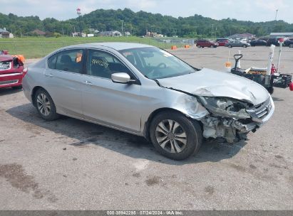 2015 HONDA ACCORD LX Silver  Gasoline 1HGCR2F39FA123042 photo #1