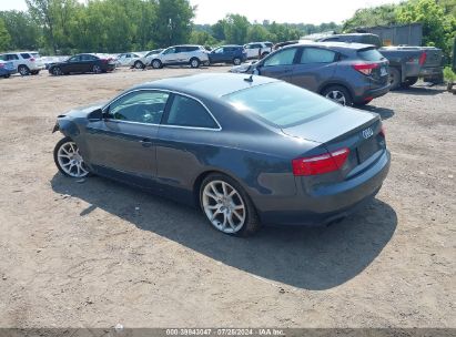 2010 AUDI A5 2.0T PREMIUM Gray  Gasoline WAUCFAFRXAA021664 photo #4