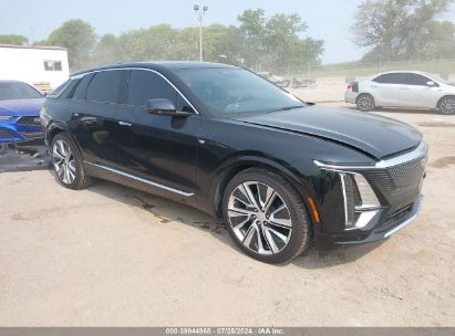 2024 CADILLAC LYRIQ LUXURY W/1SE Black  Electric 1GYKPSRL2RZ128420 photo #1