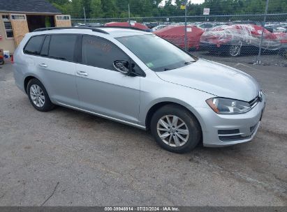 2016 VOLKSWAGEN GOLF SPORTWAGEN TSI S 4-DOOR Silver  Gasoline 3VWA17AU5GM503992 photo #1