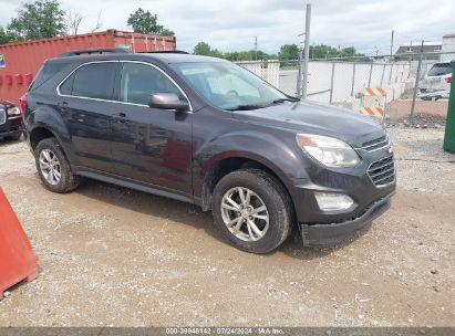 2016 CHEVROLET EQUINOX LT Gray  Gasoline 2GNALCEK0G6166941 photo #1