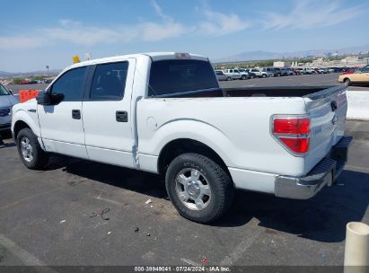 2011 FORD F-150 XLT White  Flexible Fuel 1FTFW1CF8BFA87001 photo #4