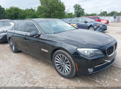 2011 BMW 740I Black  Gasoline WBAKA4C55BC392458 photo #1