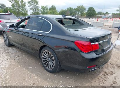 2011 BMW 740I Black  Gasoline WBAKA4C55BC392458 photo #4