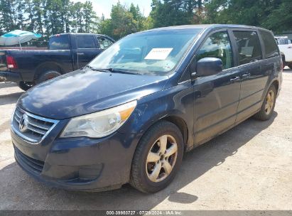 2009 VOLKSWAGEN ROUTAN SE Dark Blue  Gasoline 2V8HW341X9R501930 photo #3