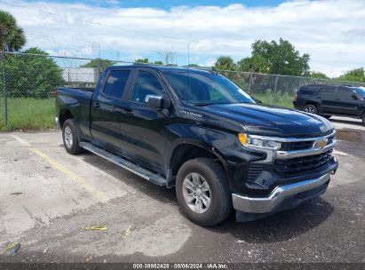 2024 CHEVROLET SILVERADO 1500 2WD  STANDARD BED LT Black  Gasoline 1GCPACED2RZ190224 photo #1