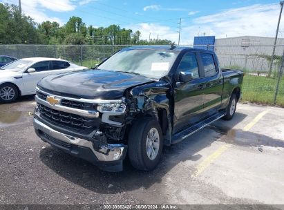 2024 CHEVROLET SILVERADO 1500 2WD  STANDARD BED LT Black  Gasoline 1GCPACED2RZ190224 photo #3