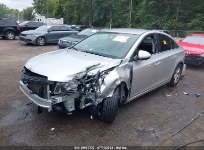 2016 CHEVROLET CRUZE LIMITED 1LT AUTO Silver  Gasoline 1G1PE5SBXG7110060 photo #3