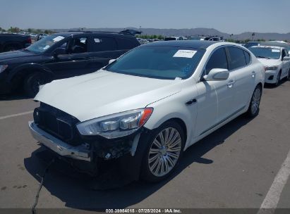 2015 KIA K900 PREMIUM White  Gasoline KNALU4D45F6027557 photo #3