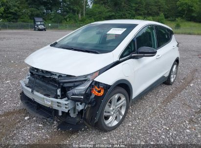 2023 CHEVROLET BOLT EV FWD 1LT White  Electric 1G1FW6S03P4109704 photo #3