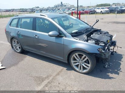 2015 VOLKSWAGEN GOLF SPORTWAGEN TDI SEL 4-DOOR Gray  Diesel 3VWCA7AU6FM500736 photo #1