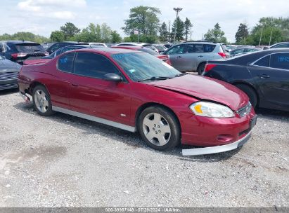 2007 CHEVROLET MONTE CARLO SS Red  Gasoline 2G1WL15C779419921 photo #1