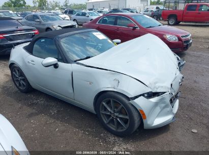 2016 MAZDA MX-5 MIATA GRAND TOURING White  Gasoline JM1NDAD72G0106743 photo #1