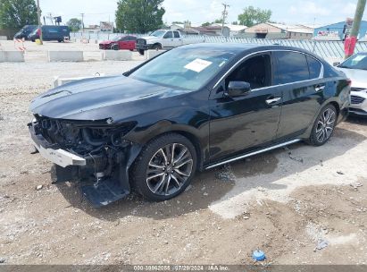 2020 ACURA RLX SPORT HYBRID ADVANCE PACKAGE Black  Hybrid JH4KC2F96LC000586 photo #3