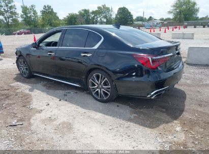 2020 ACURA RLX SPORT HYBRID ADVANCE PACKAGE Black  Hybrid JH4KC2F96LC000586 photo #4