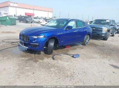 2019 MASERATI LEVANTE GRANLUSSO Blue  Gasoline ZN661XUL7KX329453 photo #3