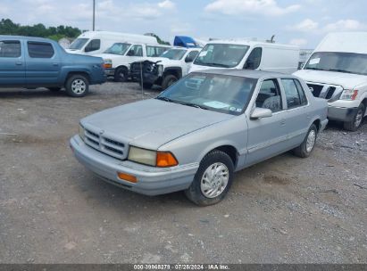 1993 DODGE SPIRIT Silver  Gasoline 3B3XA46K9PT585784 photo #3