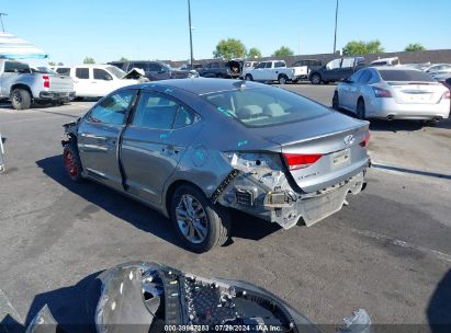 2018 HYUNDAI ELANTRA SEL Gray  Gasoline KMHD84LF2JU474507 photo #4